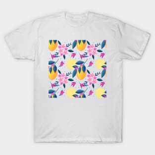 Citrus pattern, lemon, summer fruit T-Shirt